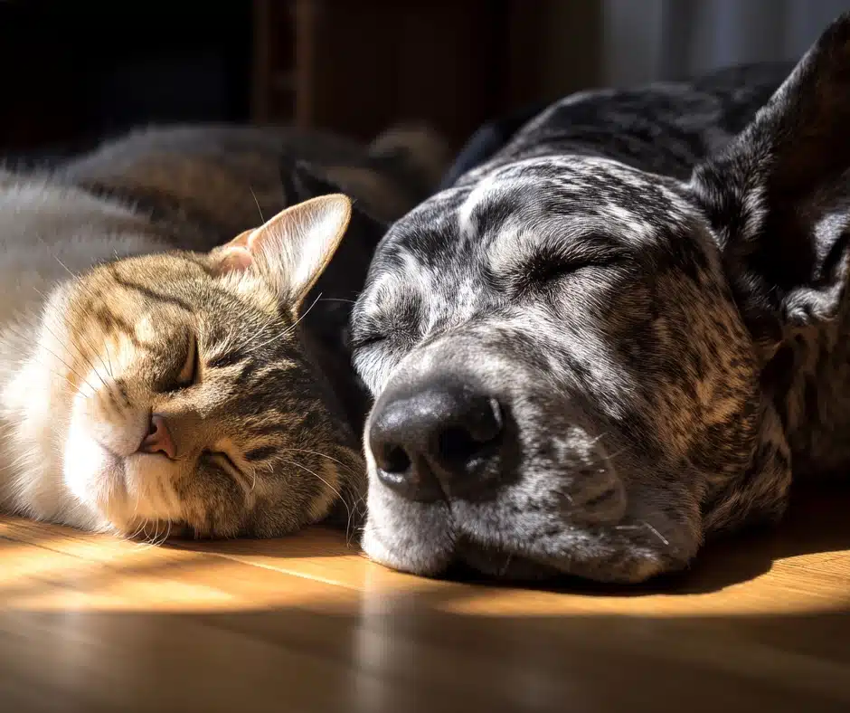 Two Senior Pets Two Senior Pets